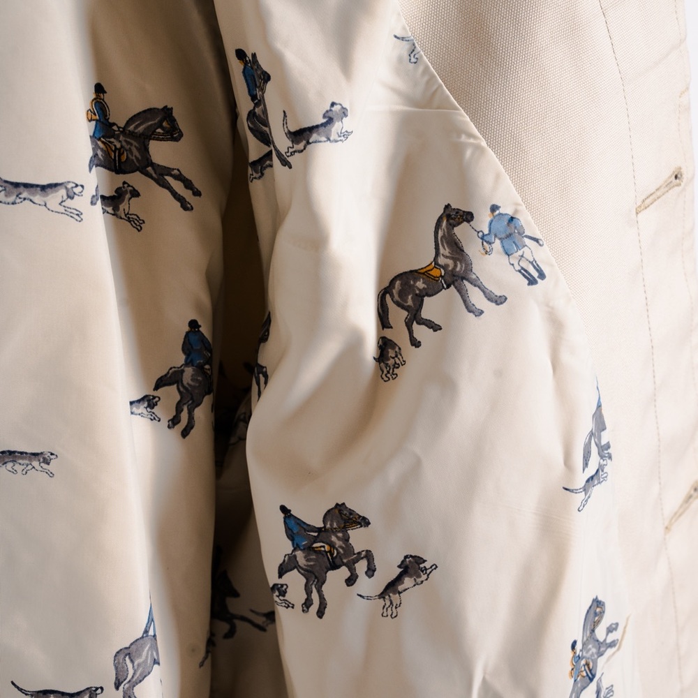 VINTAGE LONDON FOG HORSE TRENCH COAT